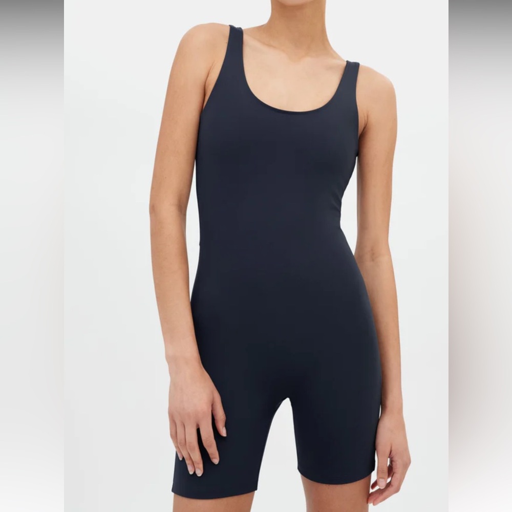 Girlfriend Collective Classic Black Tank Dress